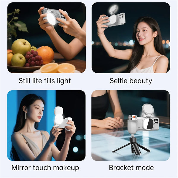 Smart Selfie Handle with Light