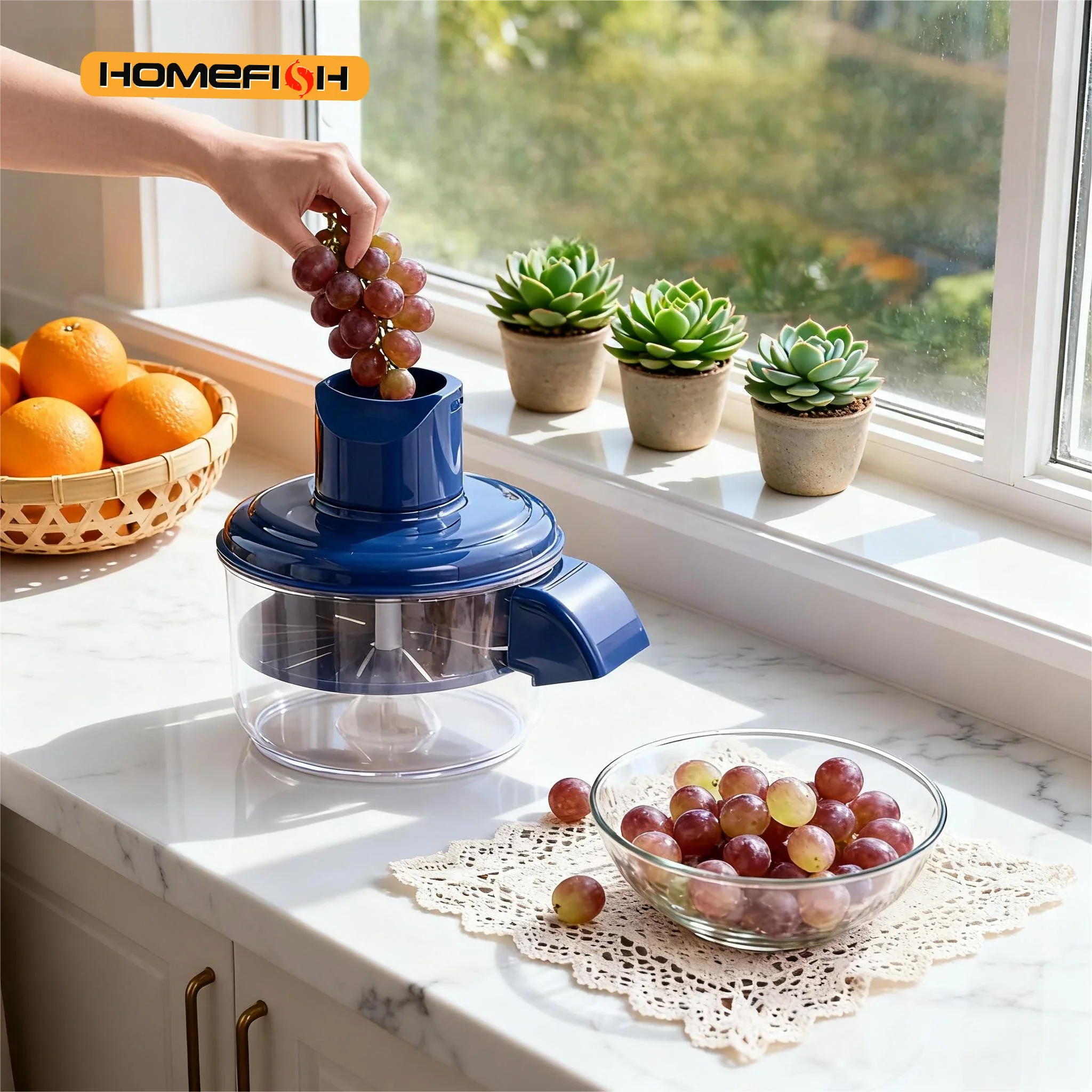 Effortless Grape Peeler
