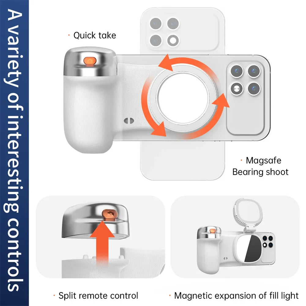 Smart Selfie Handle with Light