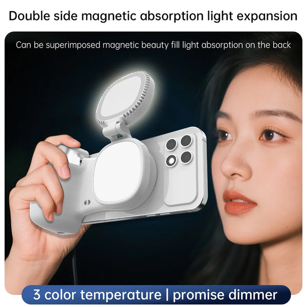 Smart Selfie Handle with Light