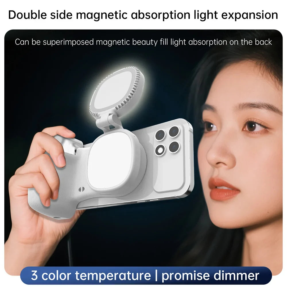 Smart Selfie Handle with Light